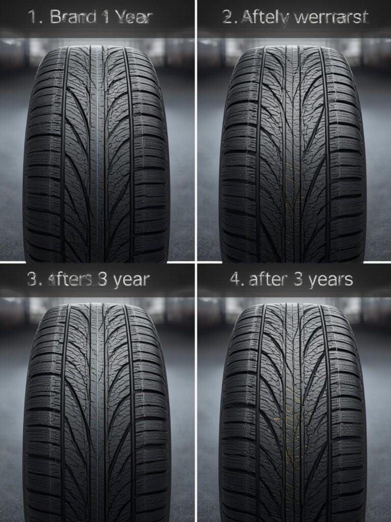 car tire pressure Steps