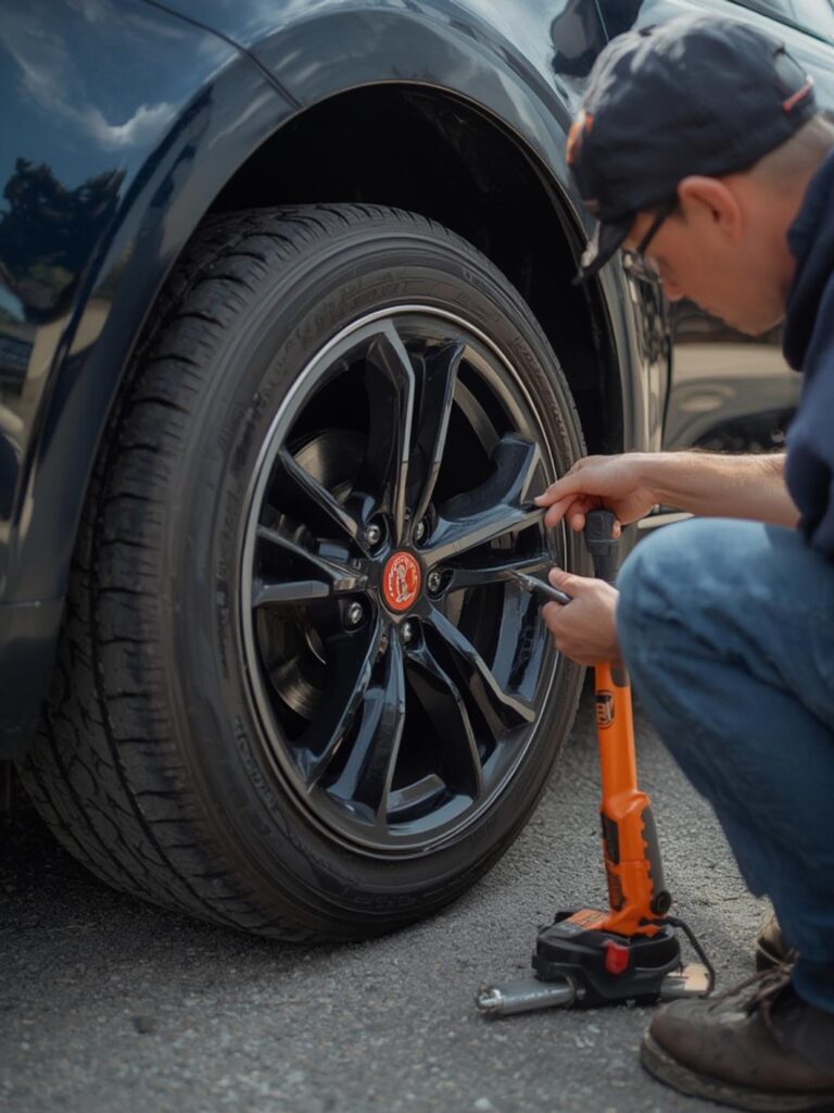 how to check tire size planting
