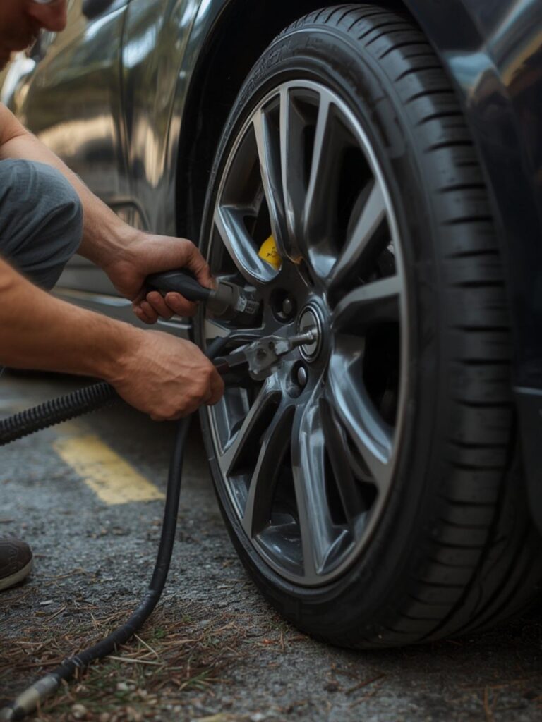 tire pressure light planting
