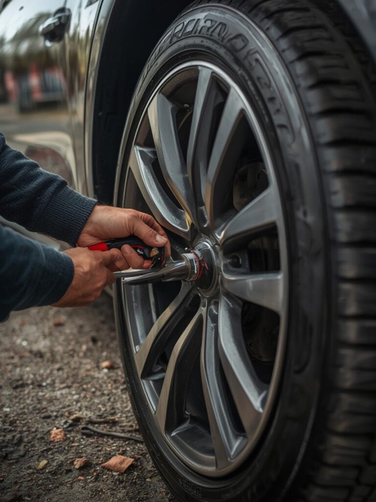 tire pressure sensor blinking planting