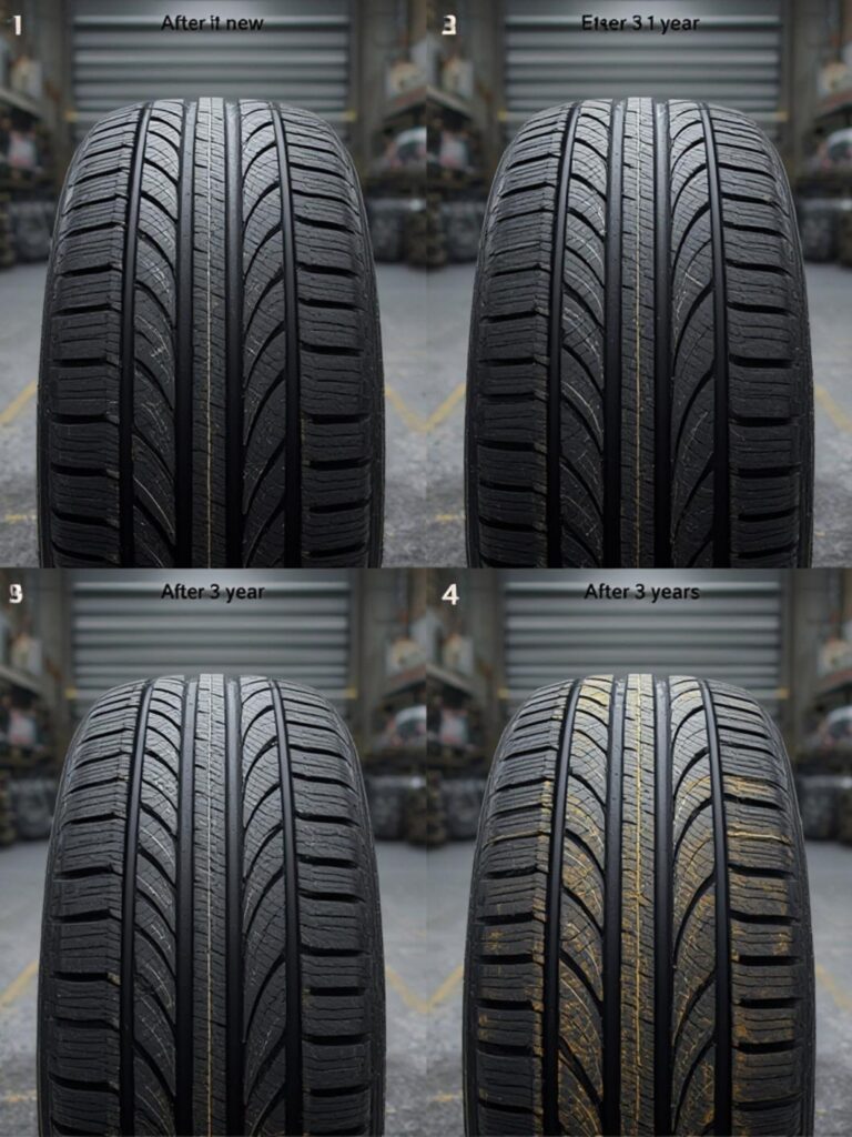 tire tread penny test Steps