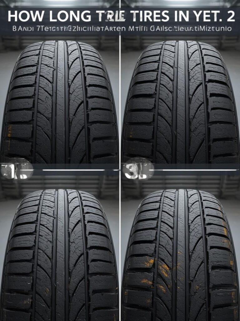 how long do tires last in years Steps