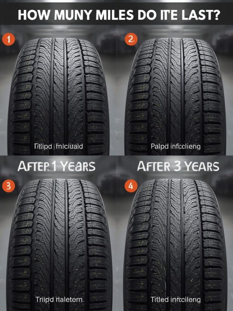 how many miles do tires last Steps