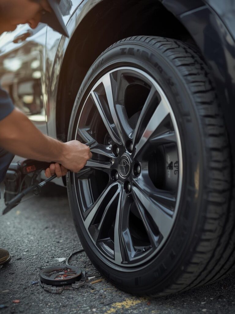 service tire monitor system planting