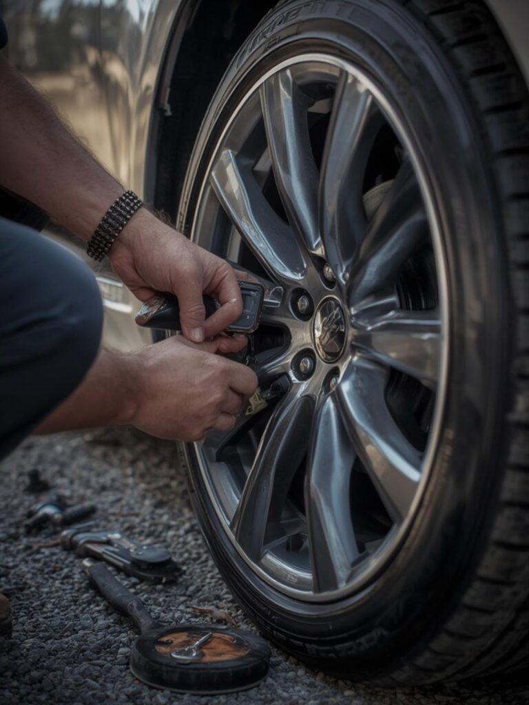 tire pressure light planting