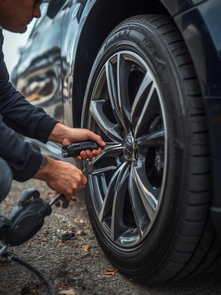 tire pressure signal planting