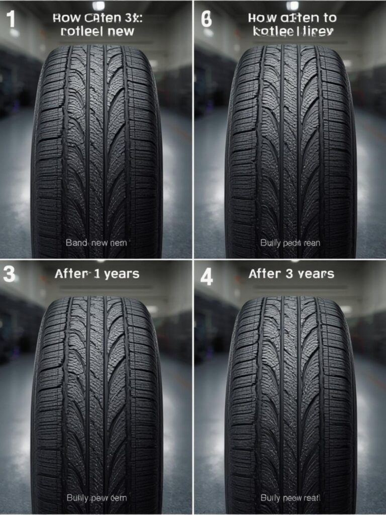 how often to rotate tires Steps
