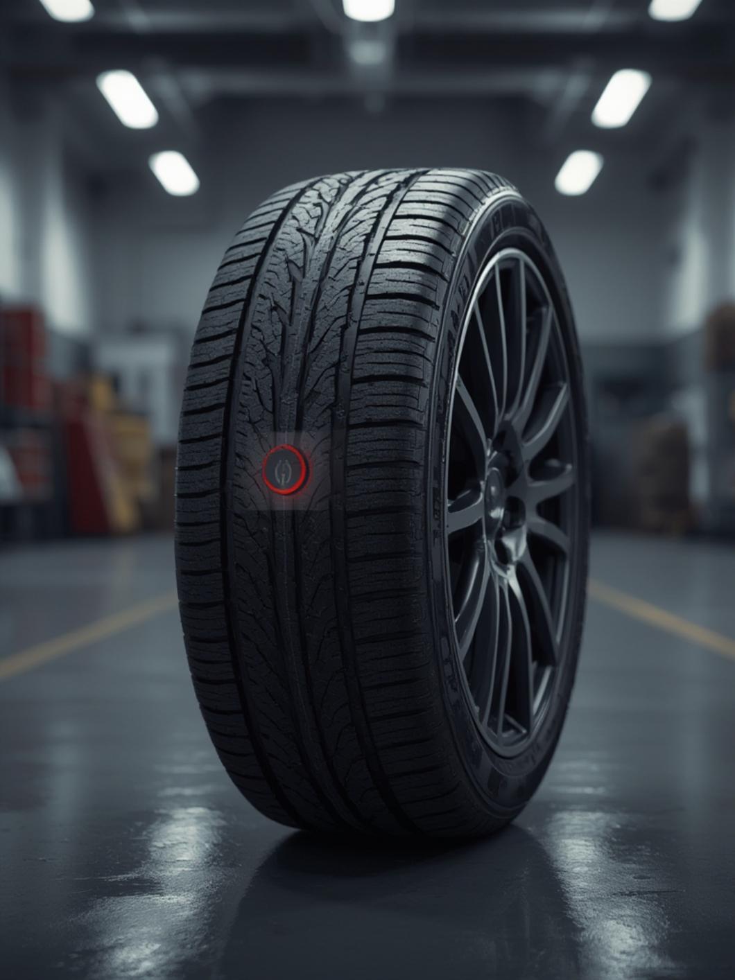 tire pressure sensor blinking